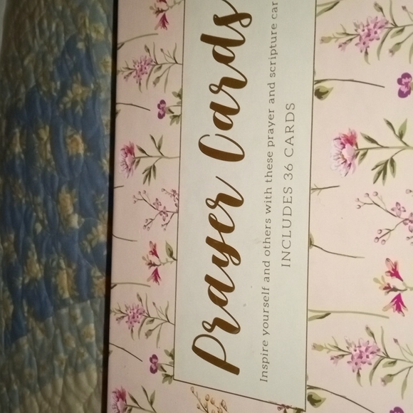 Prayer Cards In Decorative box ox - Picture 2 of 7